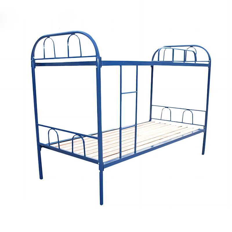 Bedroom Furniture Strong Frame Double Deck Design Up And Down Iron Steel Adult Bunk Metal Bed