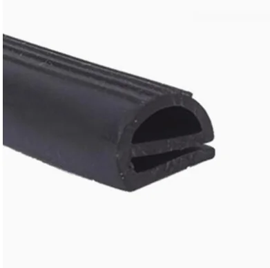Manufacturers supply silicone products high temperature resistant silicone sealing strip solid waterproof rubber strip shaped D