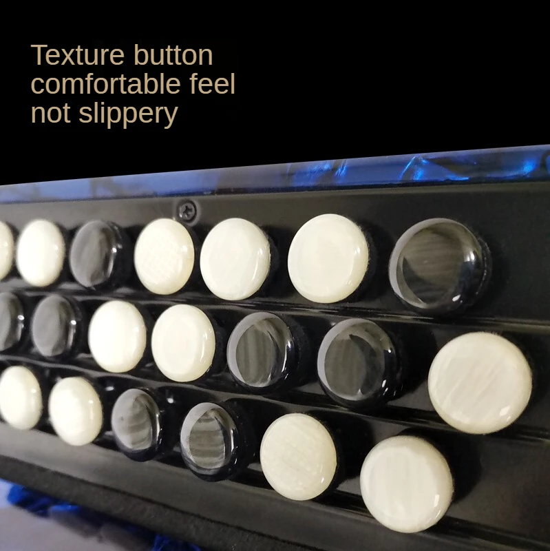 Музыкальный инструмент для детей и взрослых, 25 клавиш, 12 МБ, Красный B/C, гармошкой YINGWU