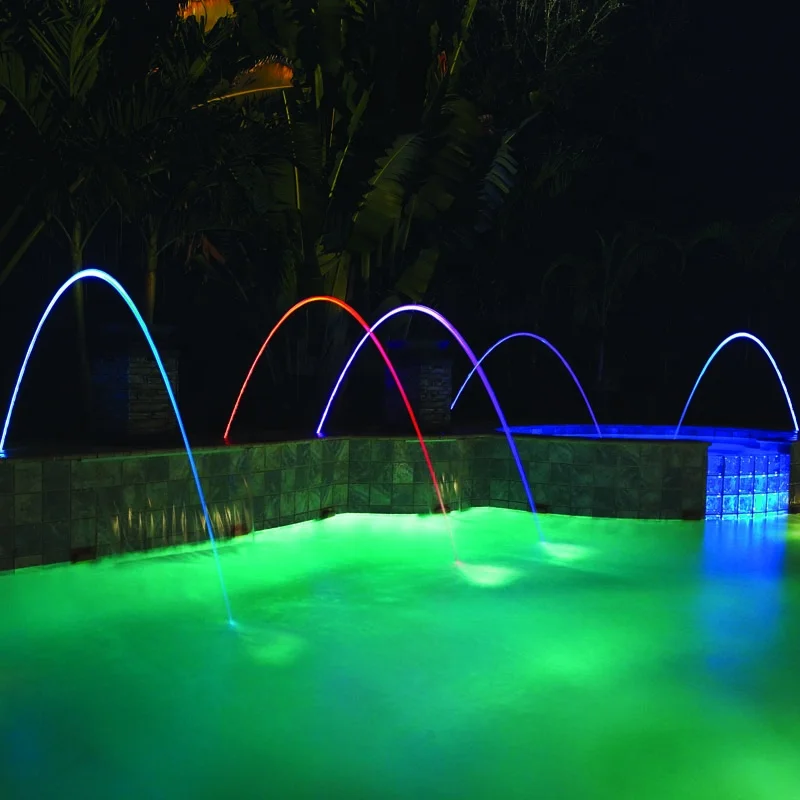 Water Features Led Jumping Jet Laminar Flow Fountains