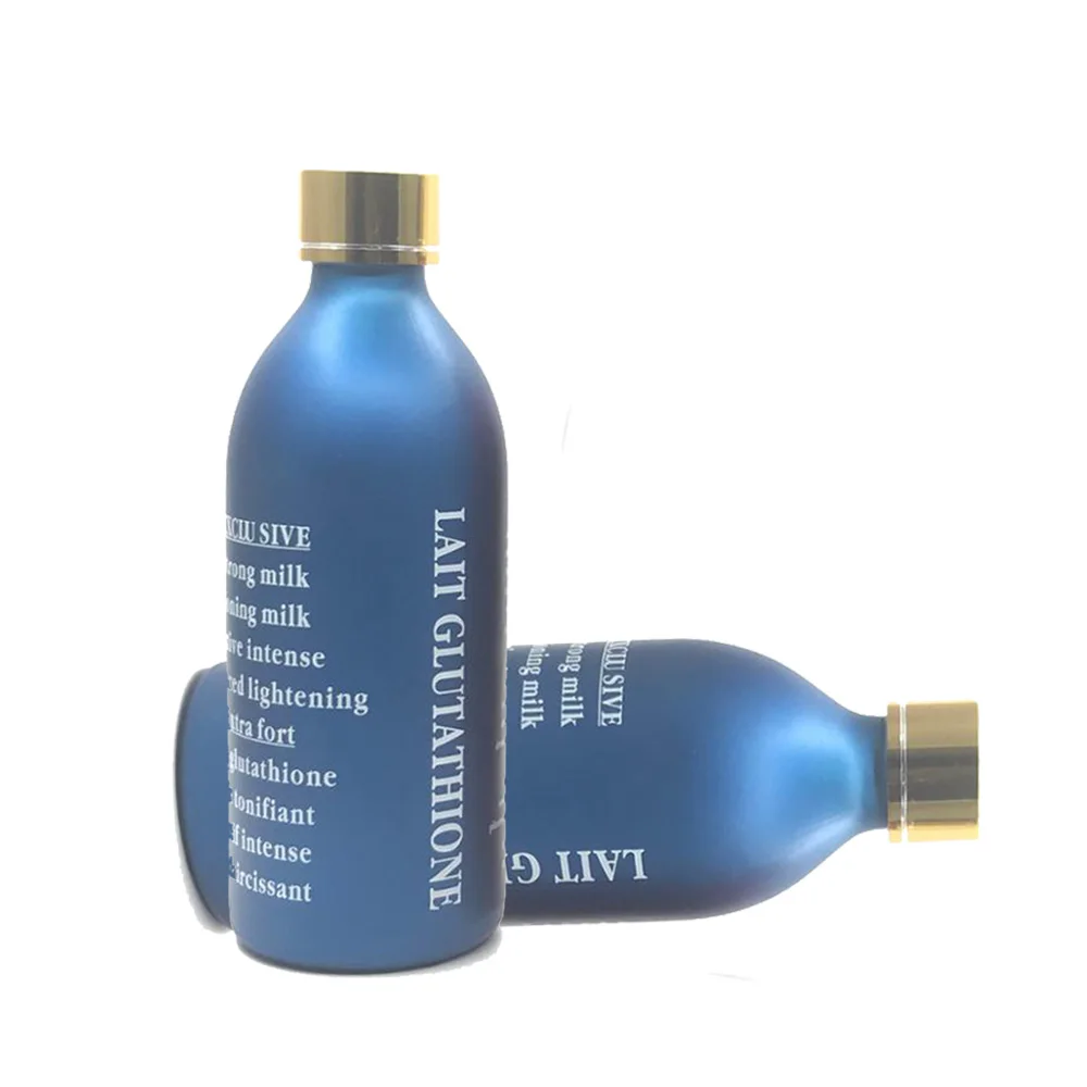 Best Blue Lait Gluta 250ml OEM Organic Advanced Lighten Strong Milk Whitening Body