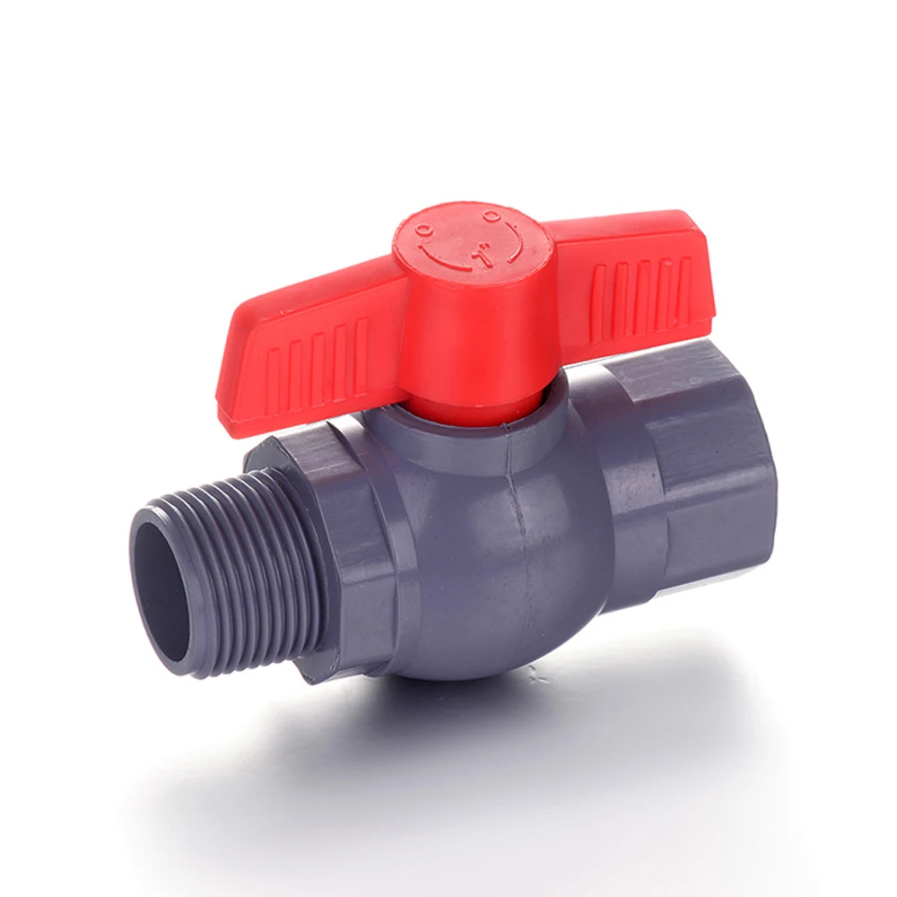 1-1/2 inches wenzhou PCV Female and Male Octagonal ball valve