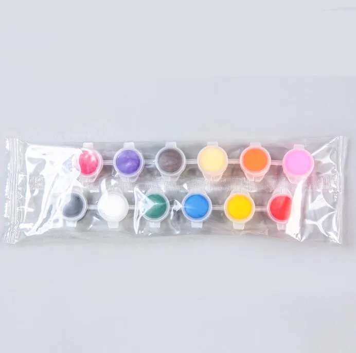 Краска с жидким медведем 3 мл 12 цветов