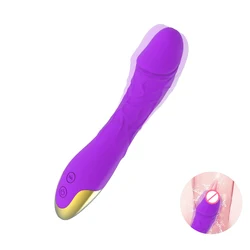 Best selling G-Spot Vibrator For Women Clitoris Stimulator Soft Silicone Realistic Dildo Vibrators Female Sex Toys For adults