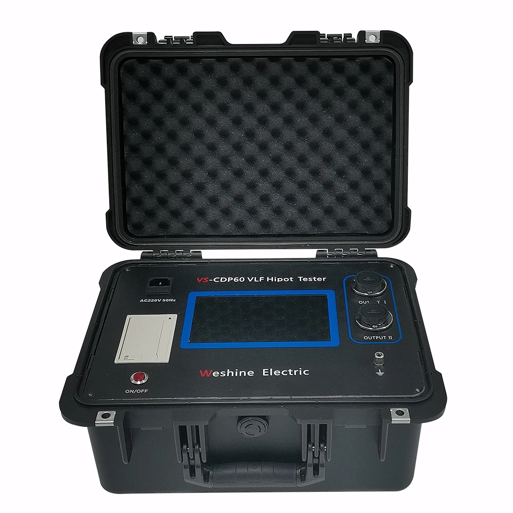 30KV~90KV AC/DC VLF Cable Test AC  Hipot Tester Ultra Low Frequency 0.1hz vlf test kit 90kv super low frequency hv hipot tester