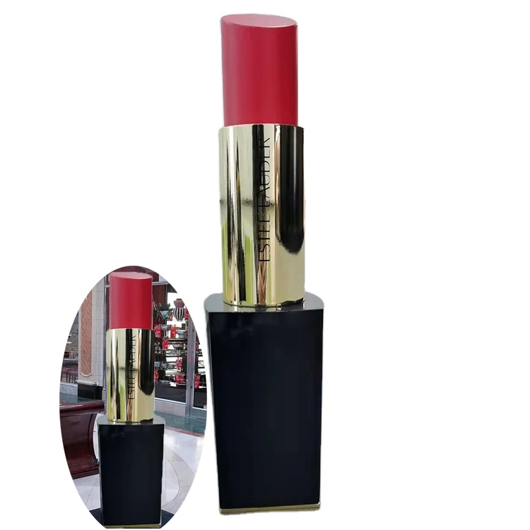 Giant Lipstick Art Sculpture Resin Lipstick Statue Cosmetic Props for Cosmetic Display