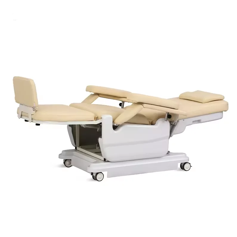 Electric Transfusion Blood Donor Treatment Electric Dialysis Chair Deluxe Electric Hemodialysis Chair