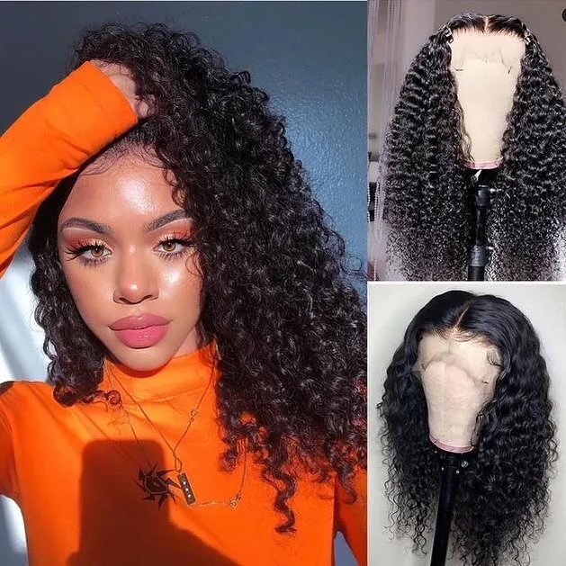 Yeswigs Kinky Curly Raw Peruvian Virgin Human Hair Wig Hd Full Lace Human Hair Wig For Black Women Quality Lace Front Wig Vendor