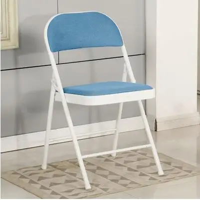 Cantilever frame mesh low back folding chair,waiting room chair without wheels