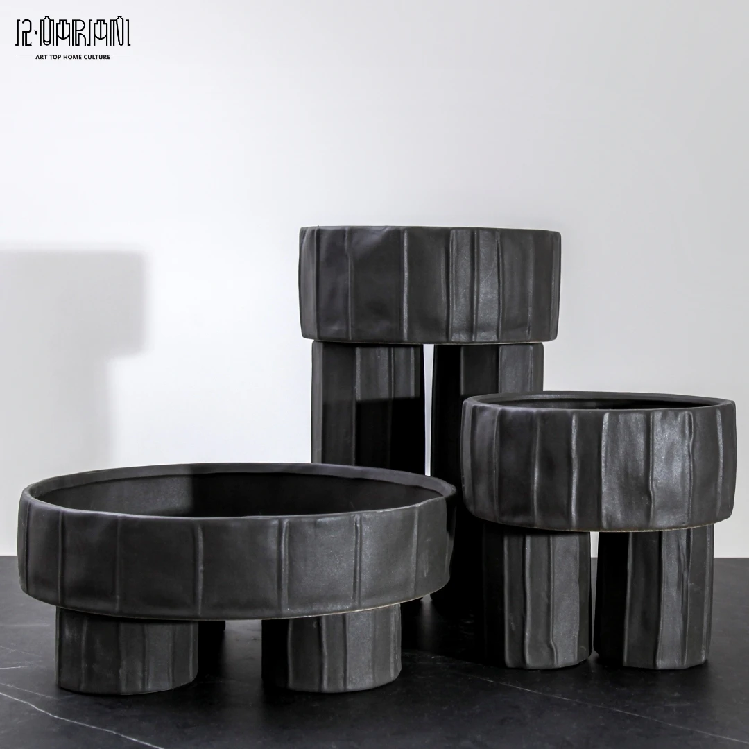 Modern Ornaments Luxury Dry Fruit Food Serving Trays For Living Room and Dining Room