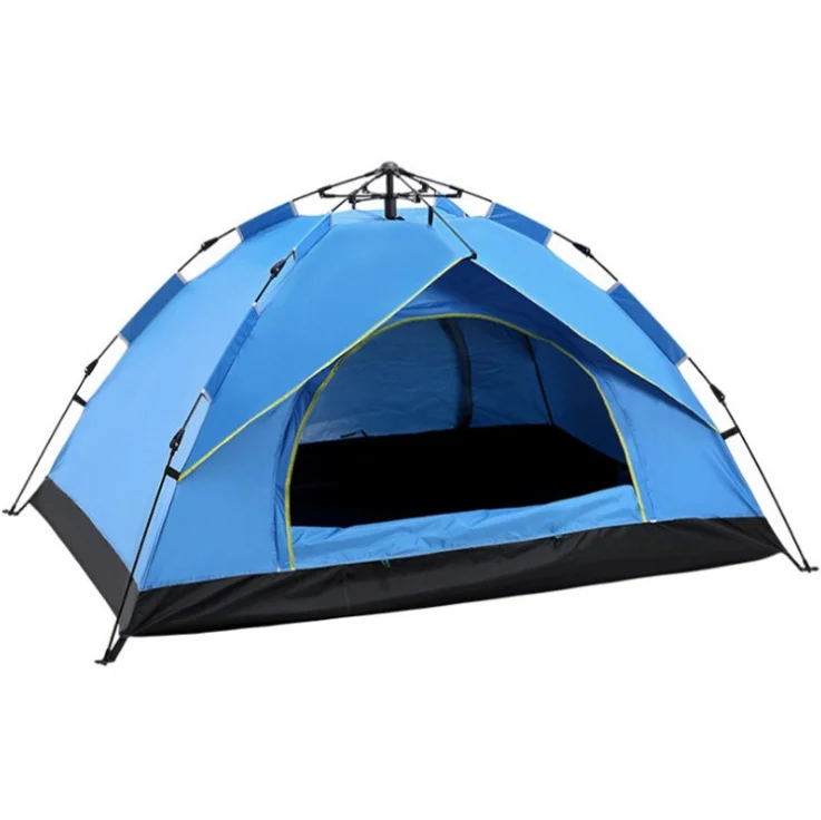 Hiking Beach Folding 3 - 4 Person big tent Automatic Popup tent Outdoor Camping Waterproof Tent