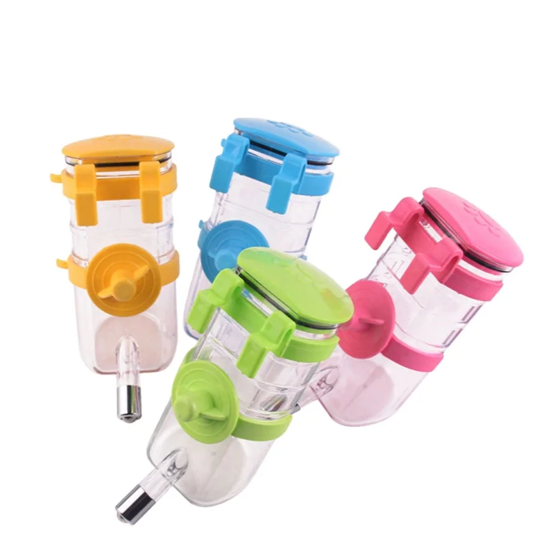 
 Висячая клетка дозатор воды для домашних животных большая емкость Автоматическая подача воды 500 мл чайник для собак питатель воды для домашних животных  