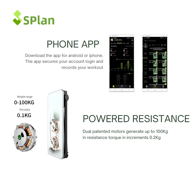 SPlan pull up physical fitness trainer 100kg leg strength training workout equipment lateral raise hack squat machine
