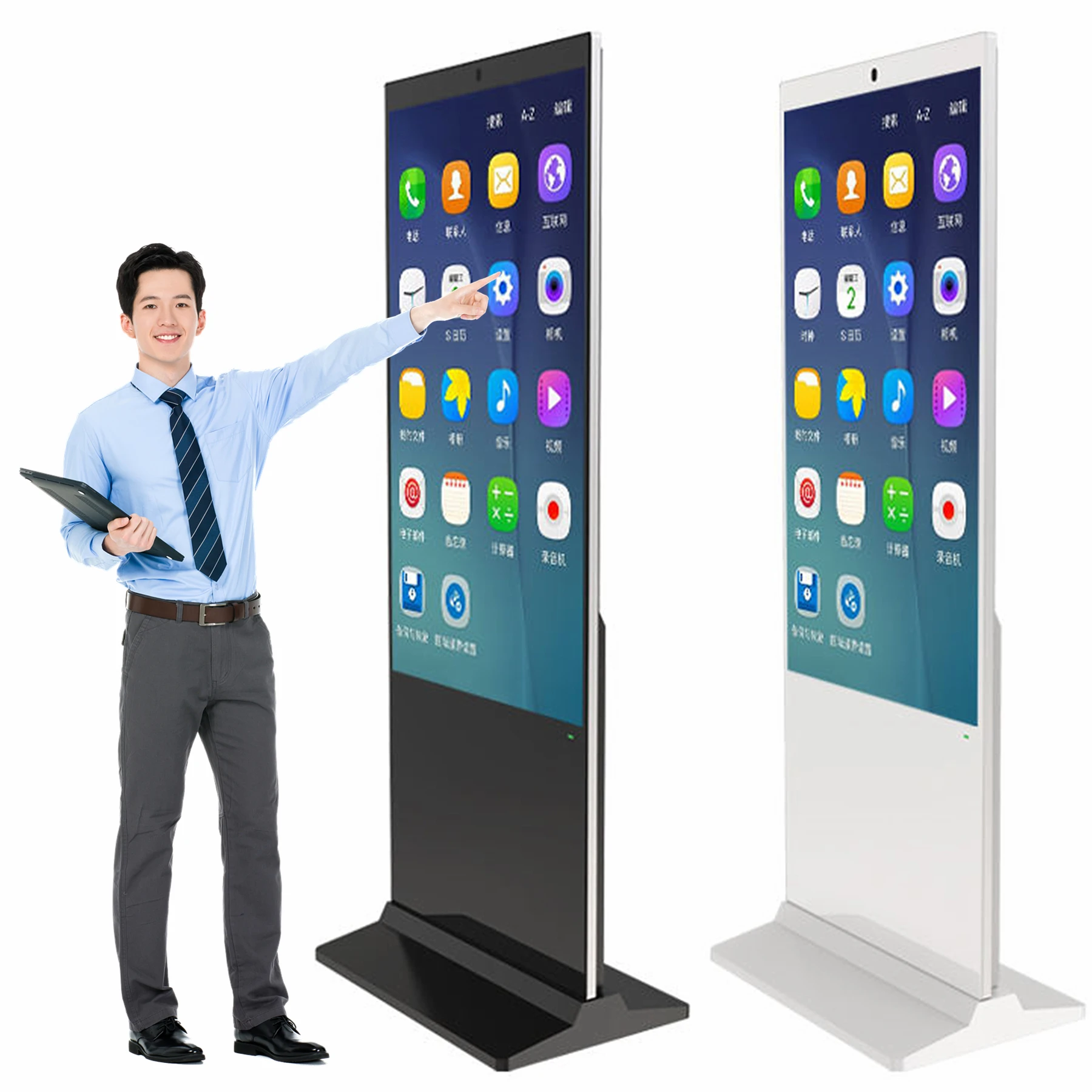 43 inch capacitive lcd advertising and touch screen advertising machine digital signage for lcd video display