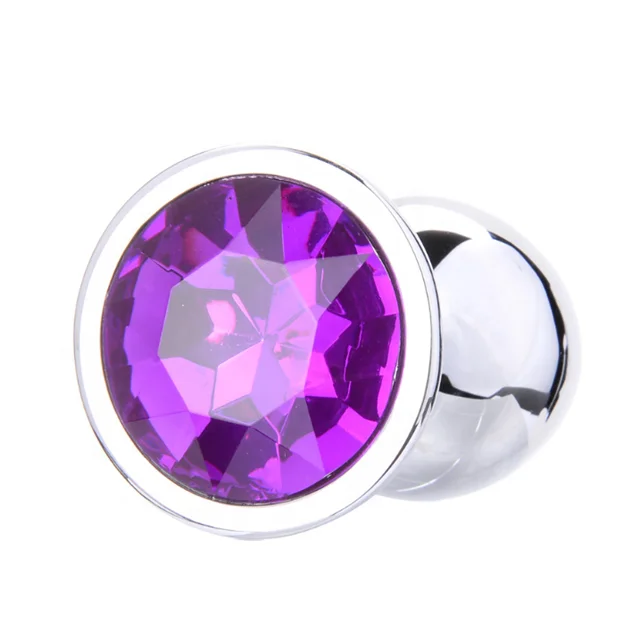 Manufacturer wholesale sex toys metal backcourt anal Plug alternative toys small anal plugs