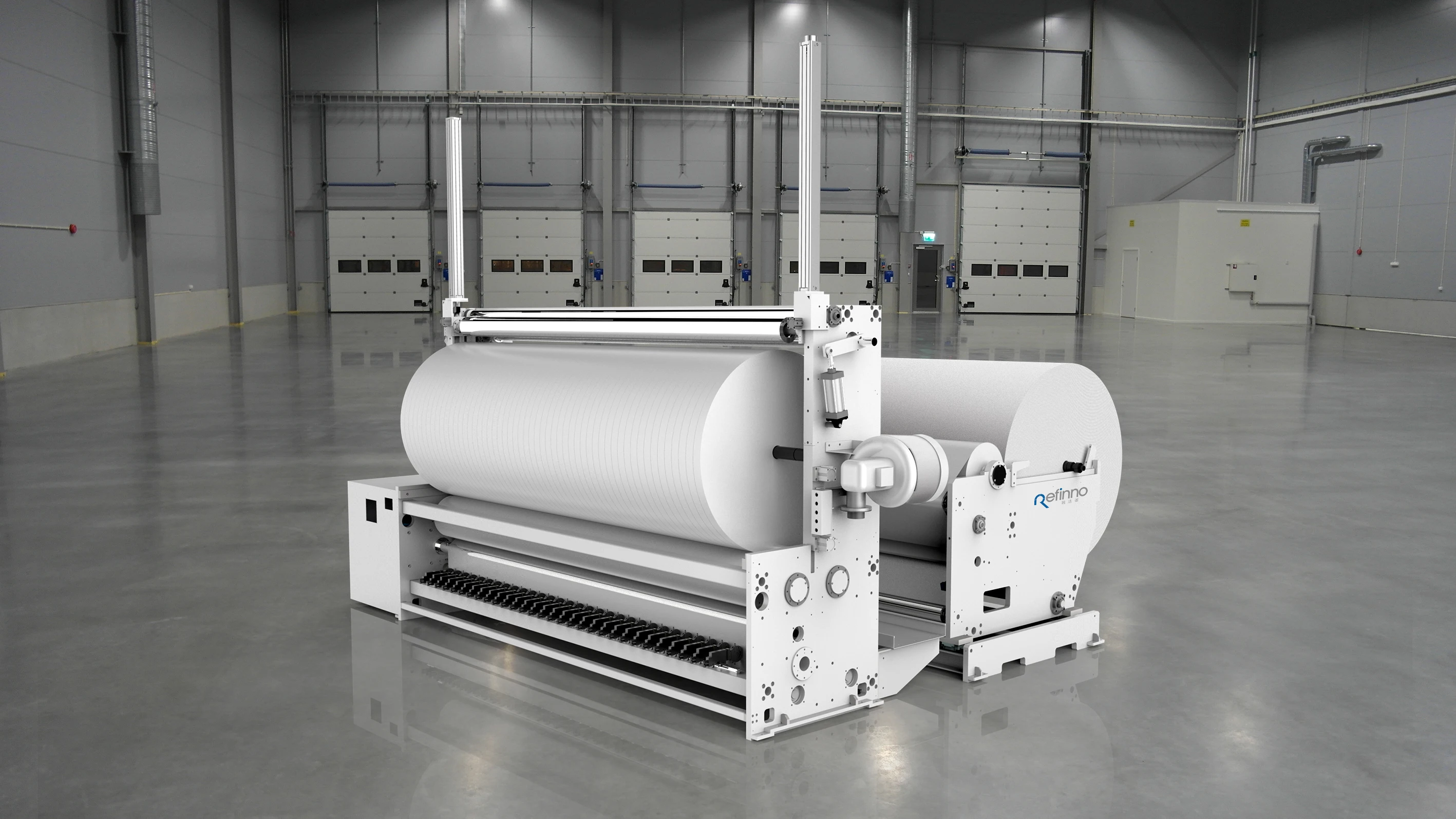 Interlining Fabric Manufacturing Take Up Wire Winding Machines For Nonwoven Cloth