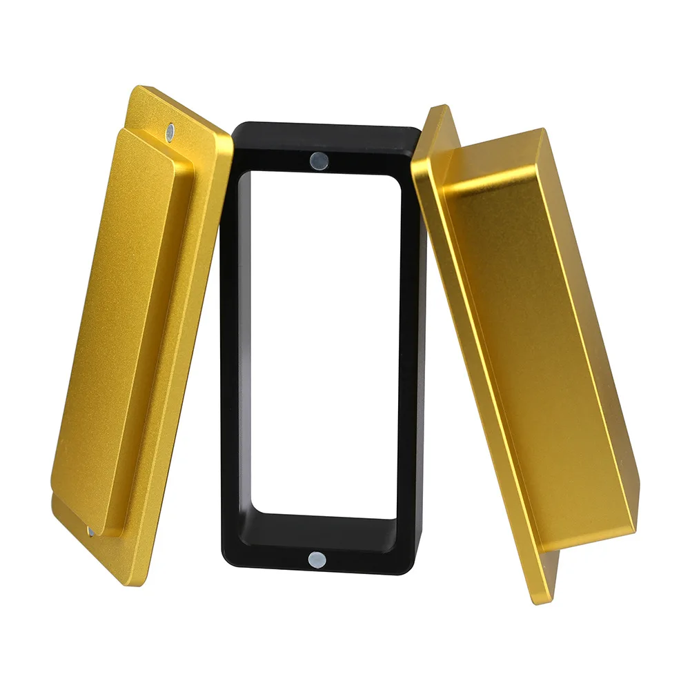 Original LTQ vapor OEM Rosin Pre-press mode gold and black mix color 6061 aviation aluminum with rosin press bag