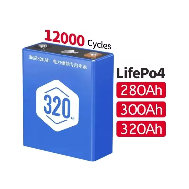 Новый глубокий Cyle Hithium 280Ah 300Ah 12000 цикл 3 2 В призматические литий-ионные Lifepo4 элементы солнечной системы хранения