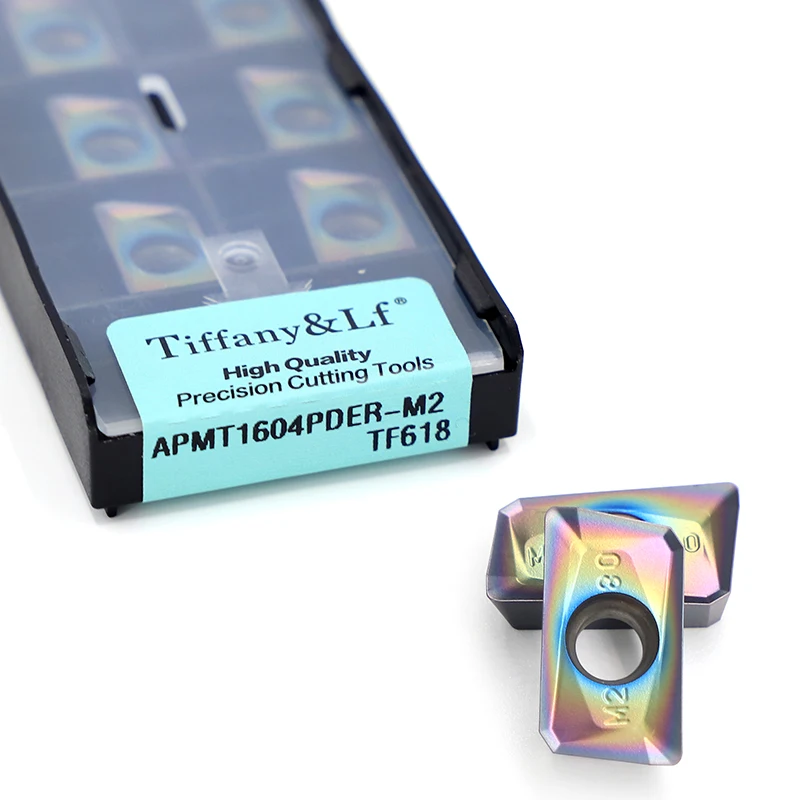 DESKAR APMT1604PDER-M2 TF618 APMT Cemented Carbide Milling Inserts Lathe Cutter Turning Tools