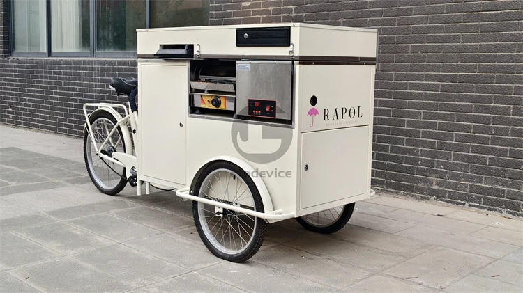 YITUO ice cream cart factory custom build optional equipment easy ride tricycle for sale
