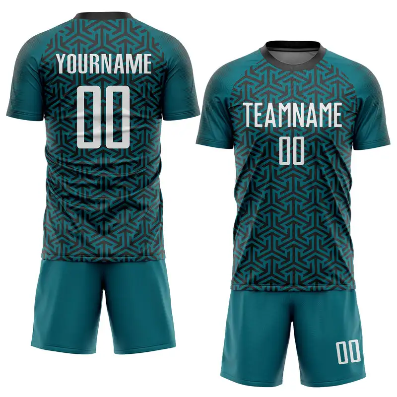 Adult Kids Football Jersey Tracksuit Child Soccer Sports Uniforms Girls Sportswear Kits Sublimation Football Suit