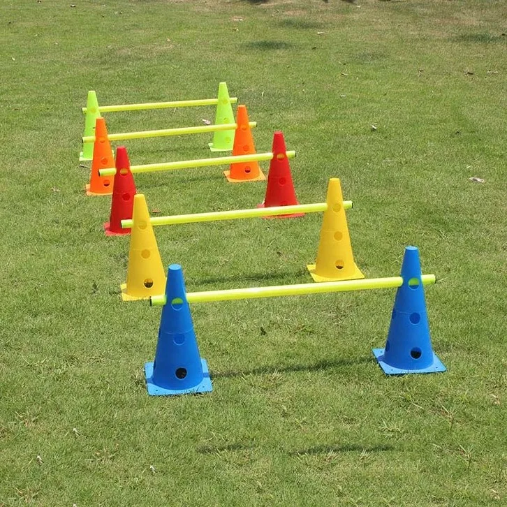 Adjustable Agility Hurdles Cone Set