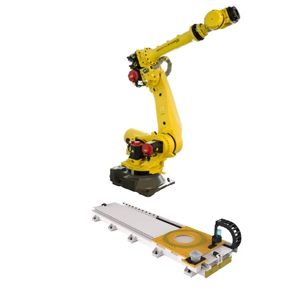 Automatic robot  fanuc R2000iC/165F 6 axis The spot welding specialist with CNGBS positioner and chinese spot welding tongs