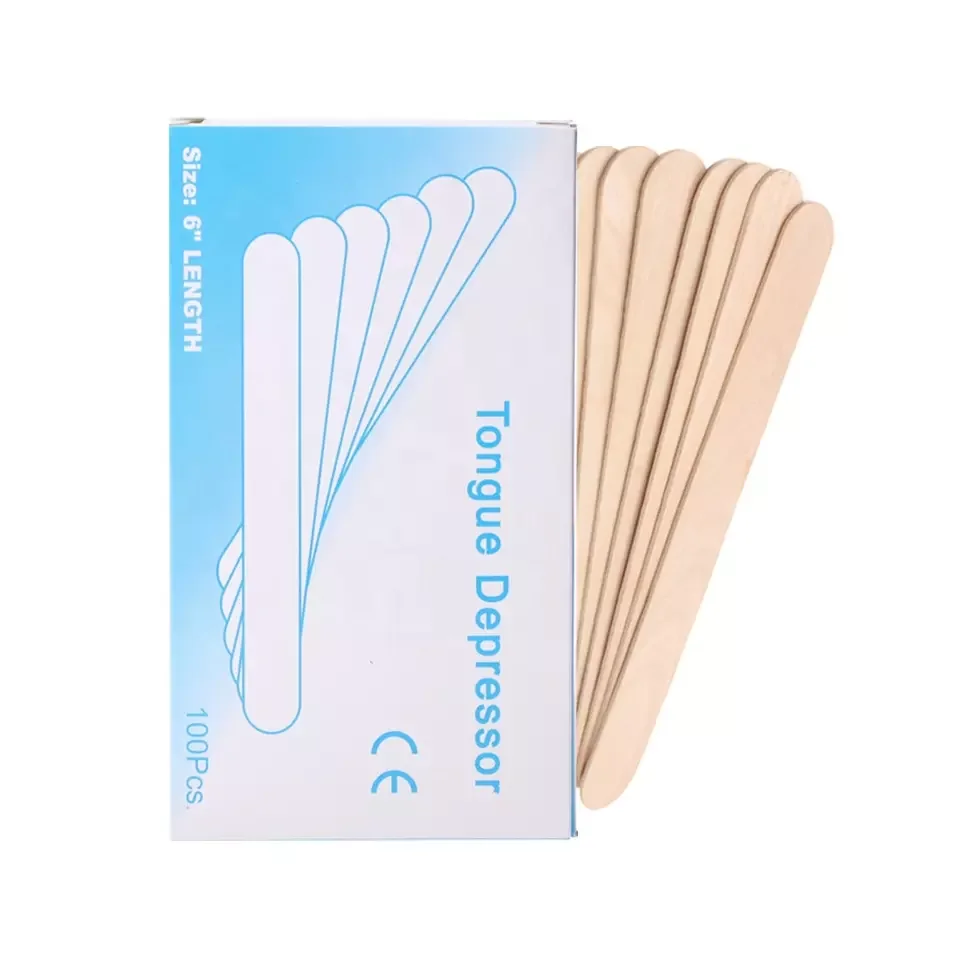 Wooden Applicator Spatulas For Hair Removal Waxing Sticks For Facial Waxing