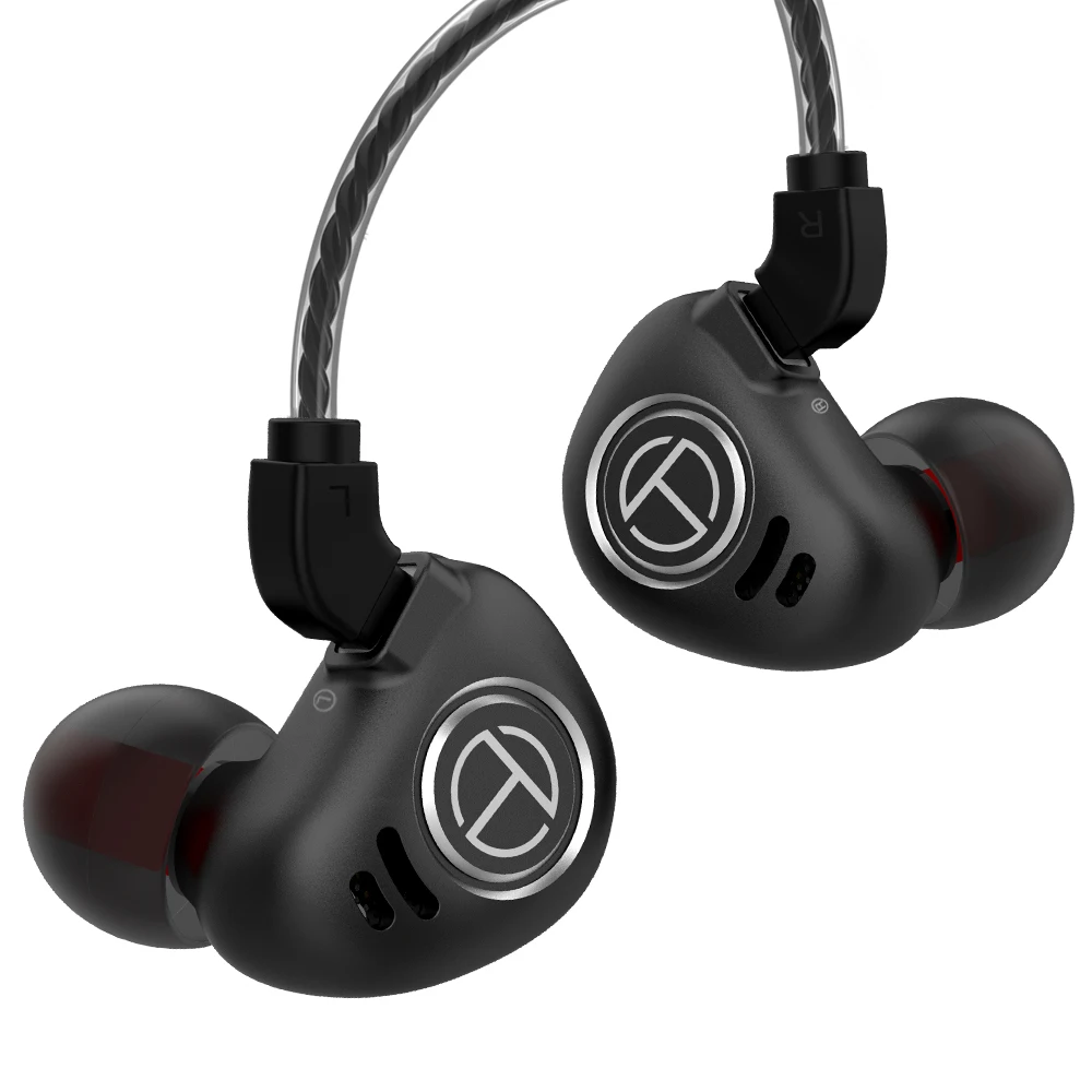 TRN V90 hifi audio dac open stereo sound earphone earbud wired earphone with microphone
