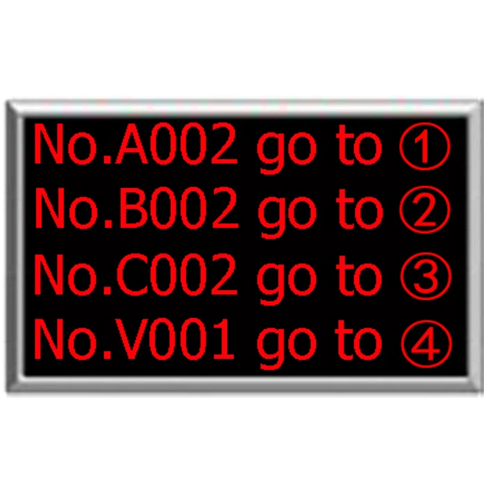 Queue System Terminal Press-Button Button Ticket Dispenser