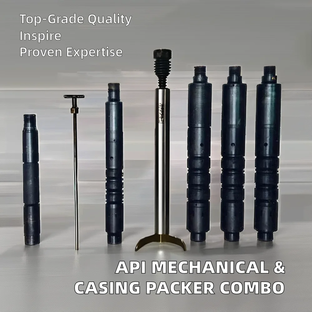 New API-Compliant Oil Well Mechanical Retrievable Packer External Casing Packer with Mud Pump