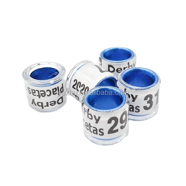 High Quality Special Customized Bird Leg Ring Homing Racing Ring for Pigeon 8mm ID Leg Band