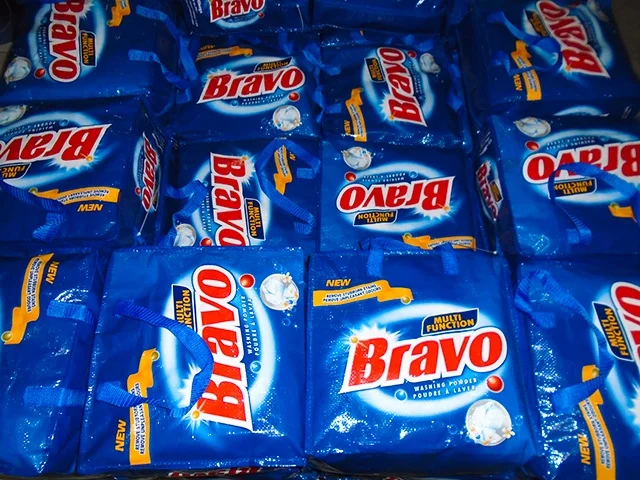 Bravo washing powder sell in africa