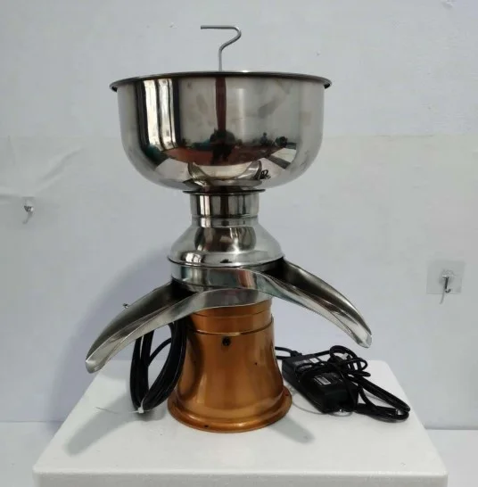 Hot Sale Sanitary Dairy Milk Fat Separator Equipment Small Hand Operated Milk Cream Electric Centrifugal Separator