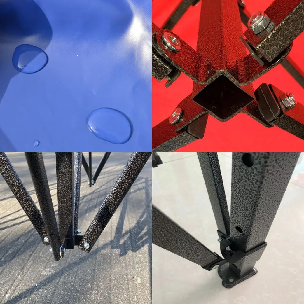 Простая установка Водонепроницаемая рекламная акция 10x10 навес палатки для выставки