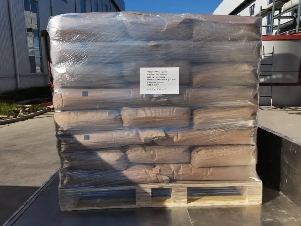 Factory Wholesale Customization Package Available Monk Fruit Erythritol Powder Sugar Substitute Erythritol Sweetener