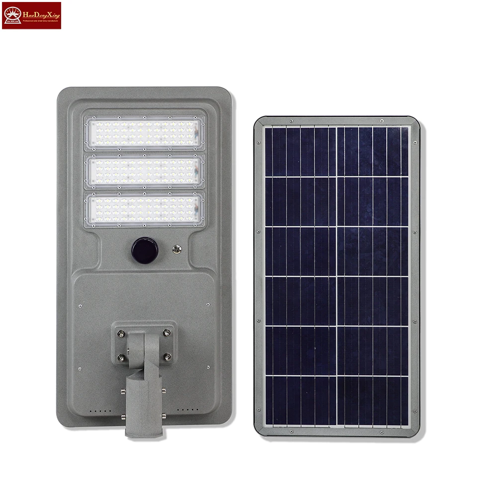 High Quality 100W 150W 200W Integrated Solar Street Light with Motion Sensor & Energy Charging for Garden & Road DC Power Supply