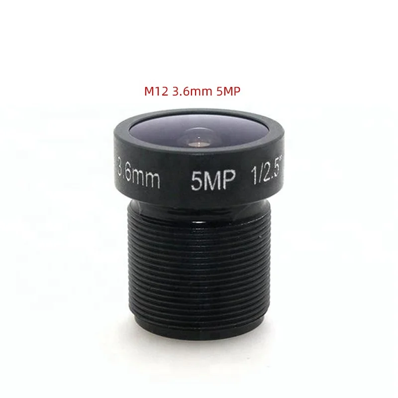 Объектив платы 3 6 мм 5 Мп M12 Fa C крепление CCD CMOS OEM Запчасти Аксессуары объектив камеры видеонаблюдения