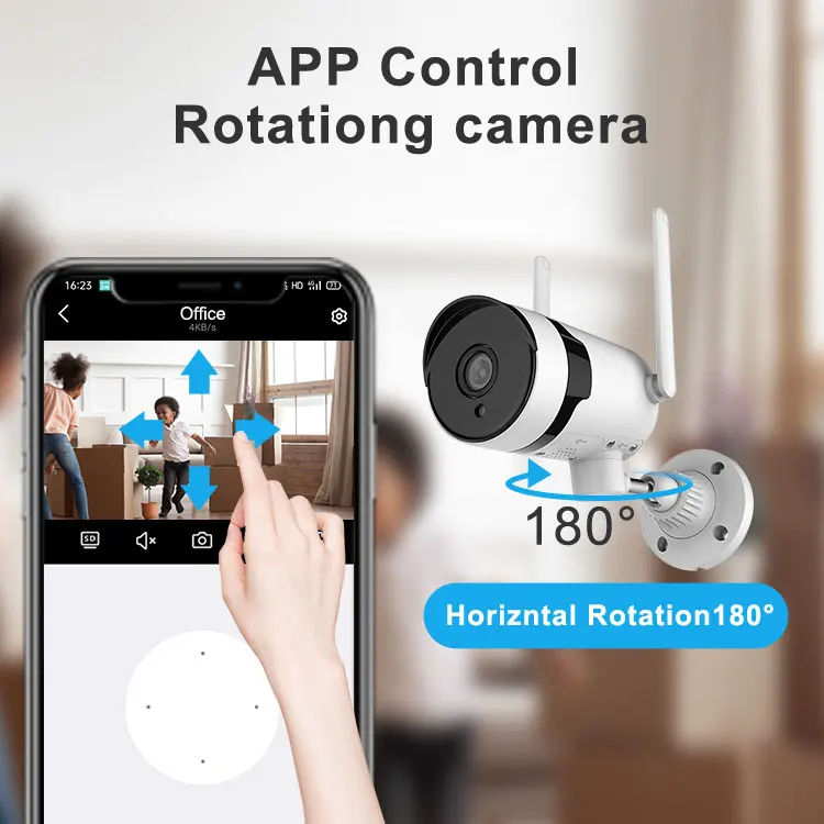 All in One 8 Channel Wifi Nvr Kit 3MP 5MP Ptz Cctv Security Camera Surveillance System