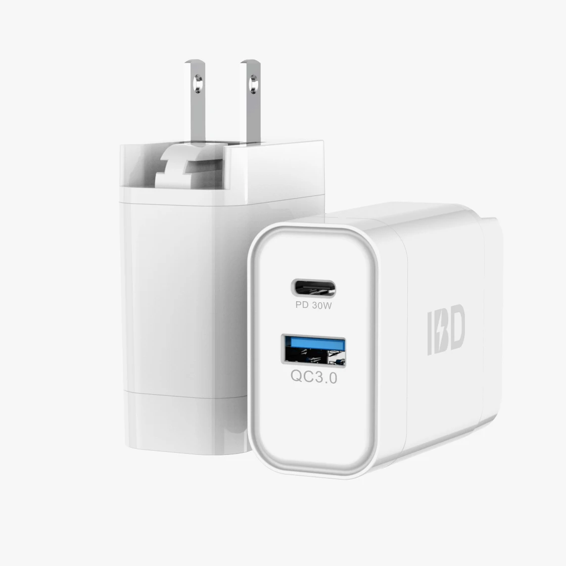  IBD Фирменное настенное зарядное устройство qi настенная розетка дорожное упаковочная коробка для настенного зарядного