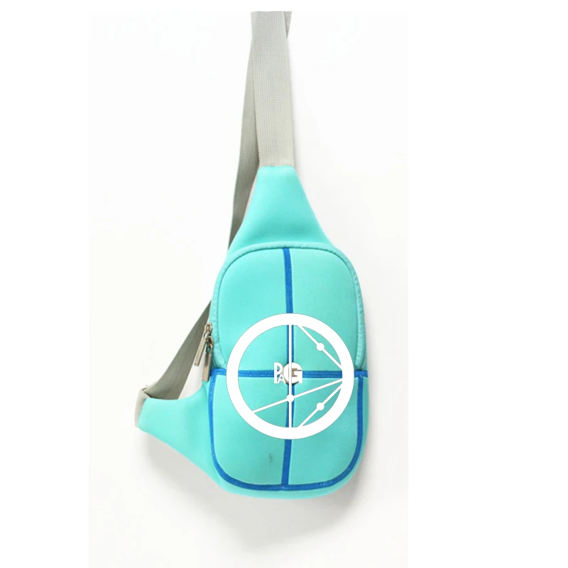 customized logo bag straps shoulder neoprene crossbody bag Sling crossbody bag backpack for men and women