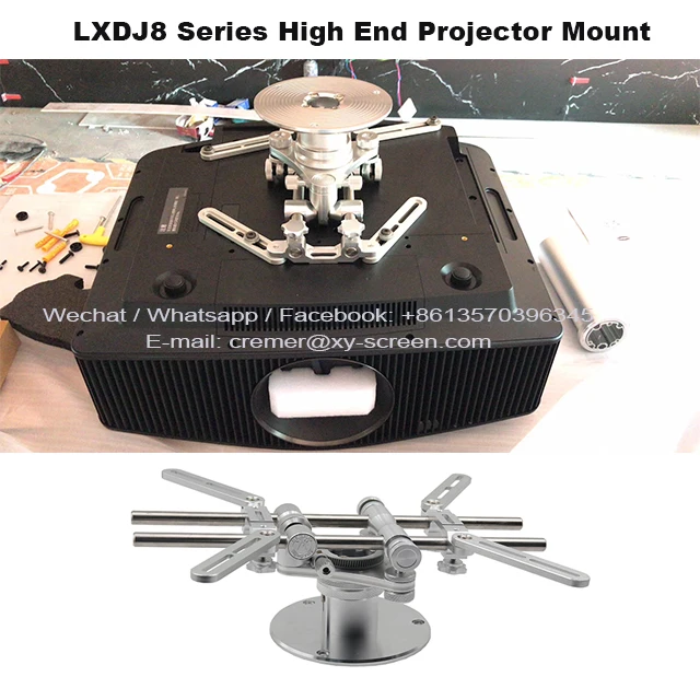 High Class Retractable Projector Ceiling Mount Hanger for High End Heavy Big Projectors