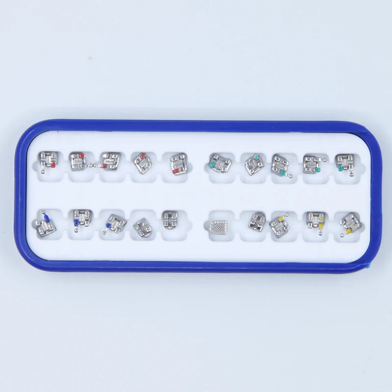 Orthodontic metal bracket MIM series monoblock  braces