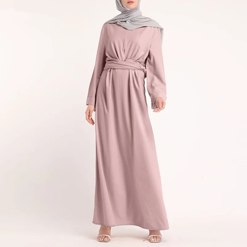 Abaya Muslim maxi dress vintage dress Muslim dubai women robe dress Muslim women clothing