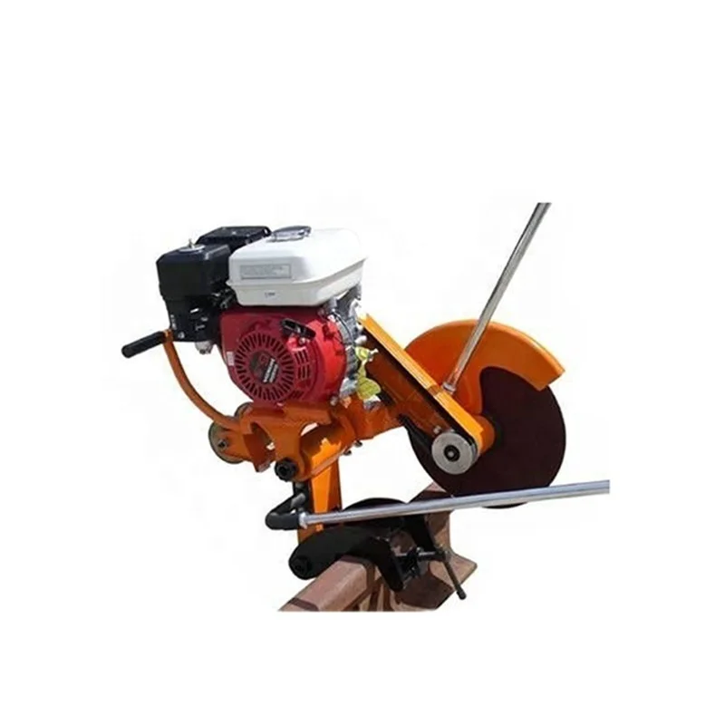 Gasoline-Powered Internal Combustion Rail Cutter Petrol Disc Saw Tracks Railway Cutting Machine