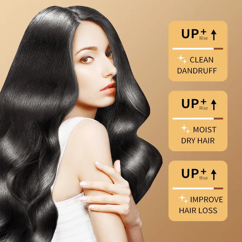 2024 New Arrival Organic Natural Anti Hair Loss Shampoo Ginger Anti Frizz Conditioner Hair Shampoo
