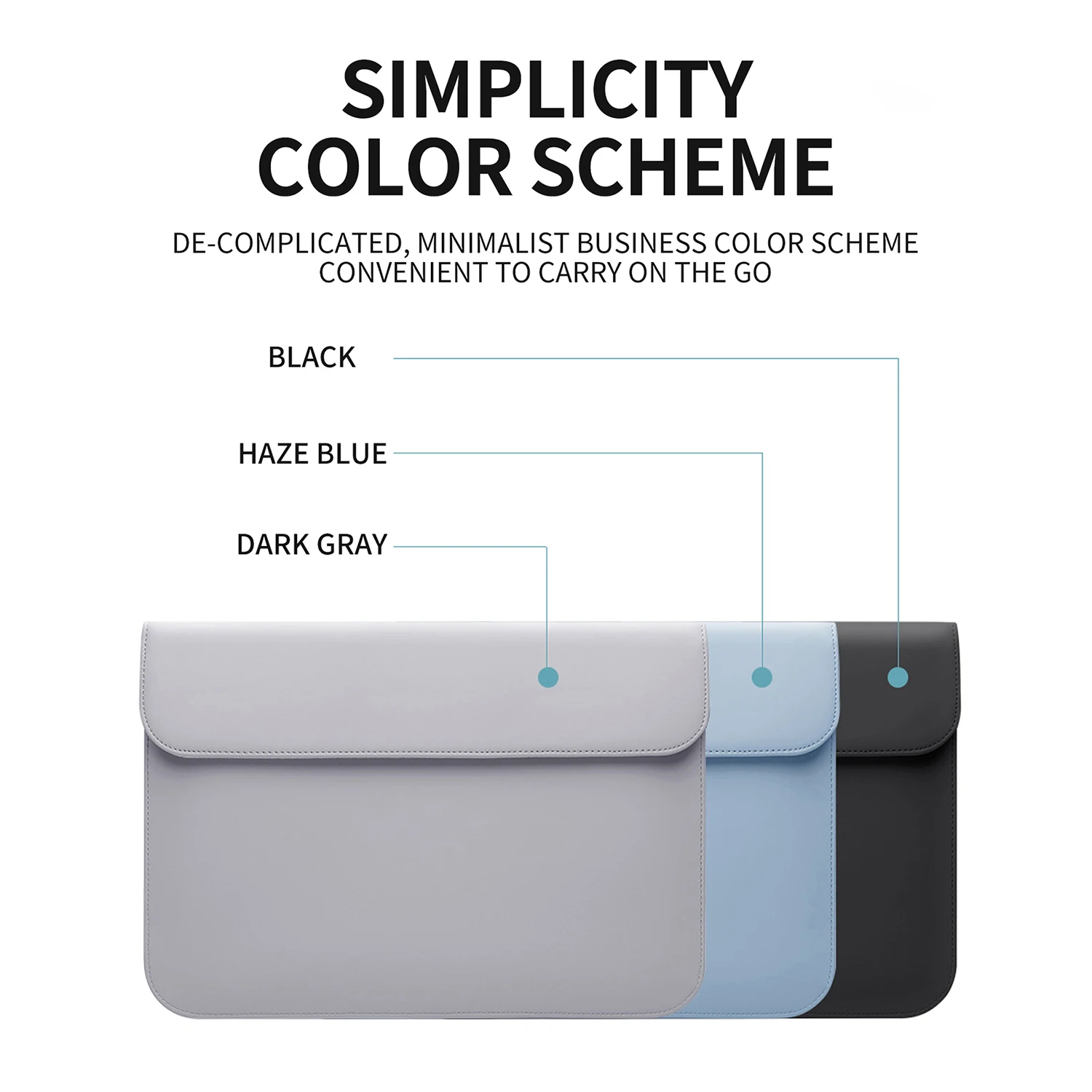 BUBM OEM Customized Excellent Protection Waterproof Dustproof Fashion Style Laptop Sleeve