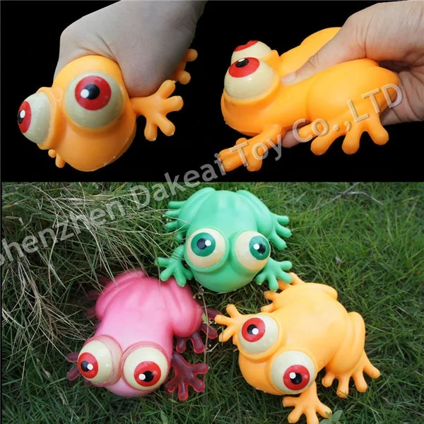 Frog Anti Stress Toy Bulgy Eyes Squeeze Frog funny novelty gift for kid