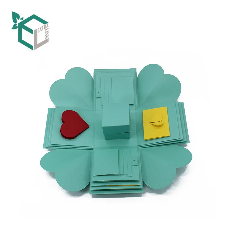 Boxes Explosion Bomb Handmade Weeding Anniversary Christmas Chocolate Explosion Gift Box