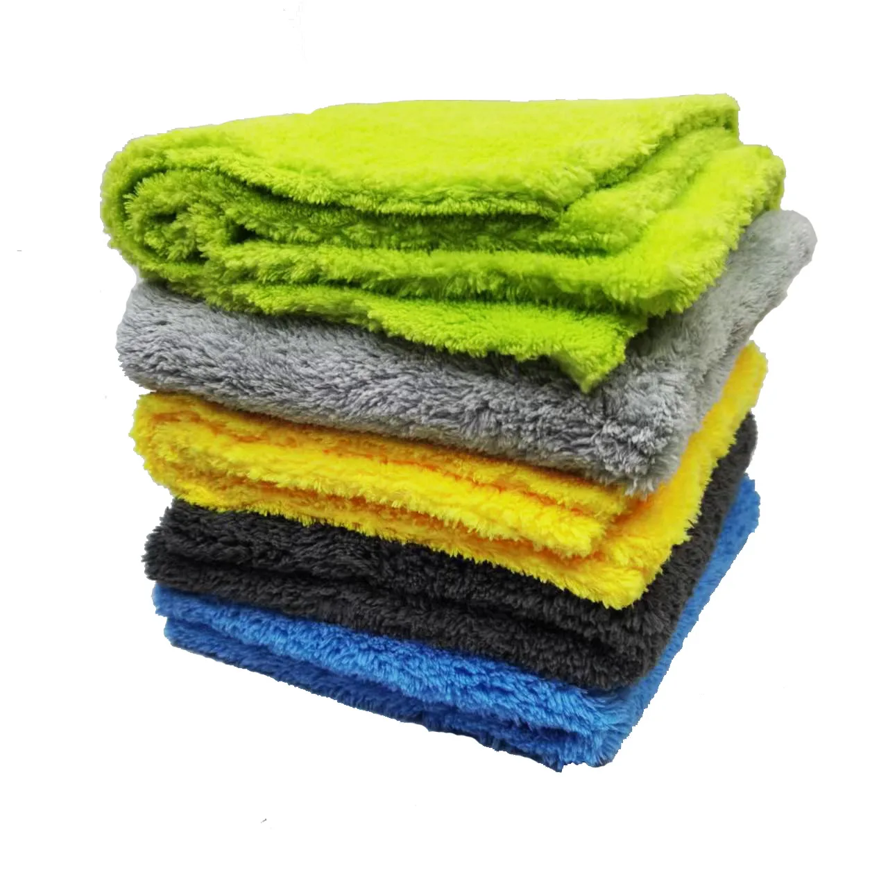 60x40 Absorption Water Car Wash Towels Microfiber Towel Car Cleaning 500gsm 40x40